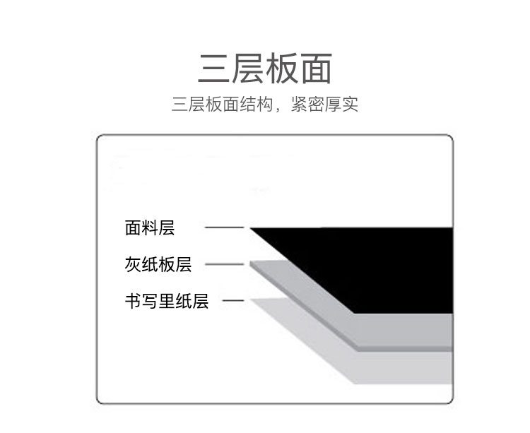 齐心 NO.336 纸板夹 A4 1.5寸 2孔D型夹+板夹