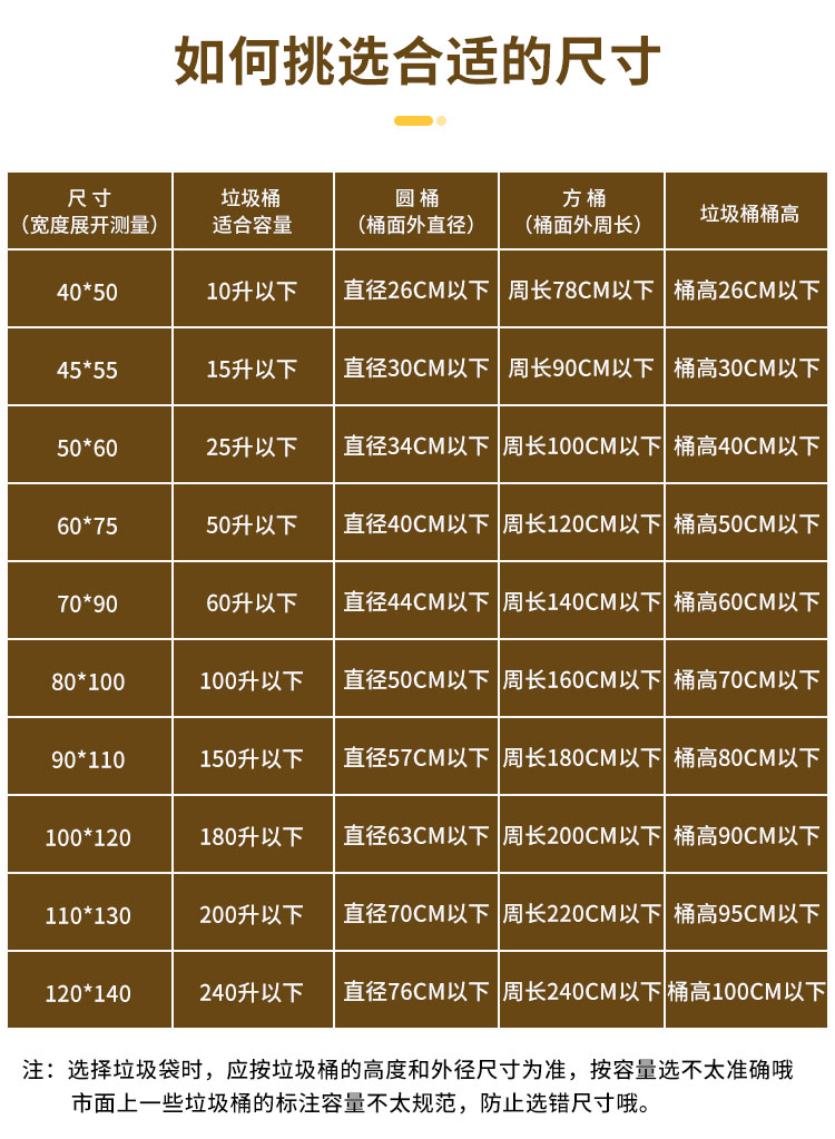 垃圾袋白色加厚垃圾袋平口垃圾袋