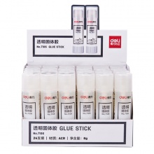 得力7106固体胶强力胶棒胶水手工课儿童一支装