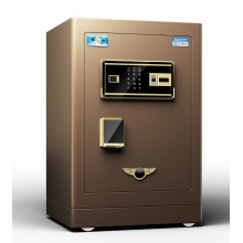 虎牌保险柜60cm家用wifi智能小型办公指纹密码平门入墙保险箱
