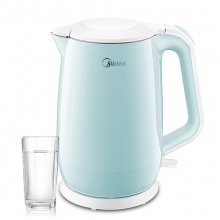 Midea/美的 MK-HJ1701家用电热水壶防烫304不锈钢烧水壶自动断电