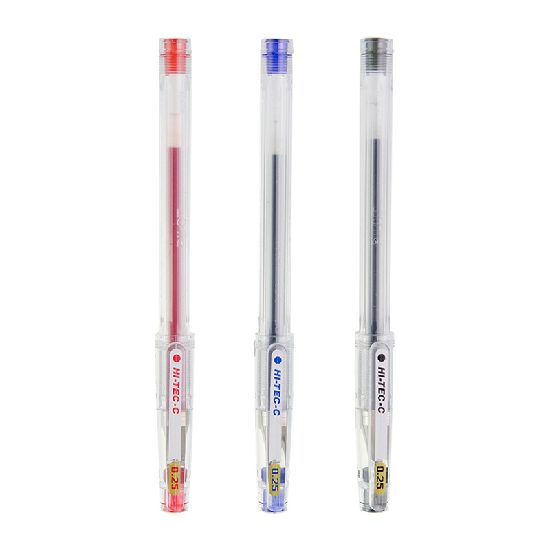 日本 PILOT/百乐 BLLH20C25中性笔HI-TEC-C针管水笔0.25mm啫喱笔