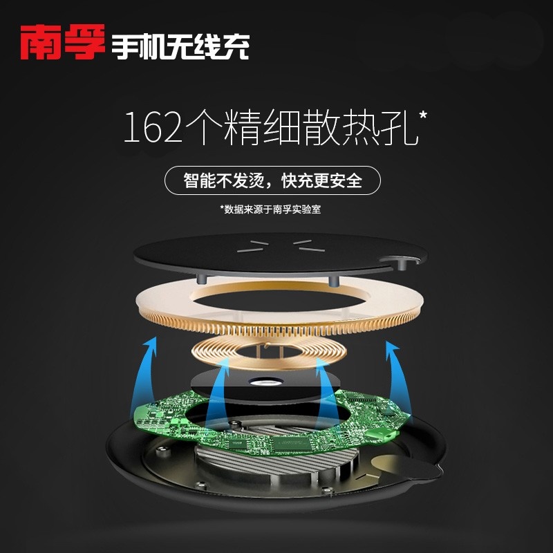 南孚无线充电器苹果XS iPhoneX 小米iPhone