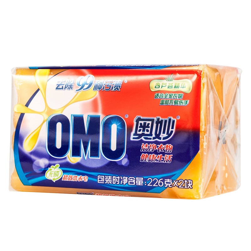 奥妙肥皂洗衣皂226g*2块内衣专用皂