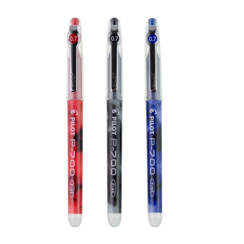 日本PILOT/百乐中性笔BL-P70 P700针管考试水笔0.7mm