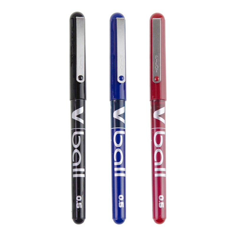 PILOT/百乐 BL-VB5直液式走珠笔 0.5mm水性笔 V ball中性笔