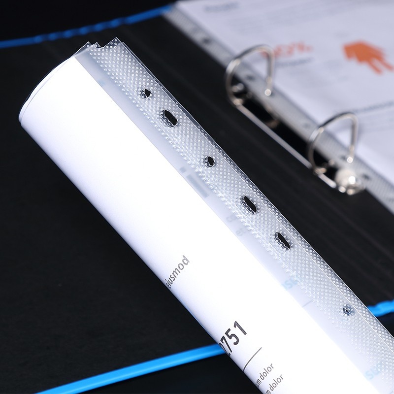 齐心 EH035 活页替芯3.5C光面 A4 100PCS装