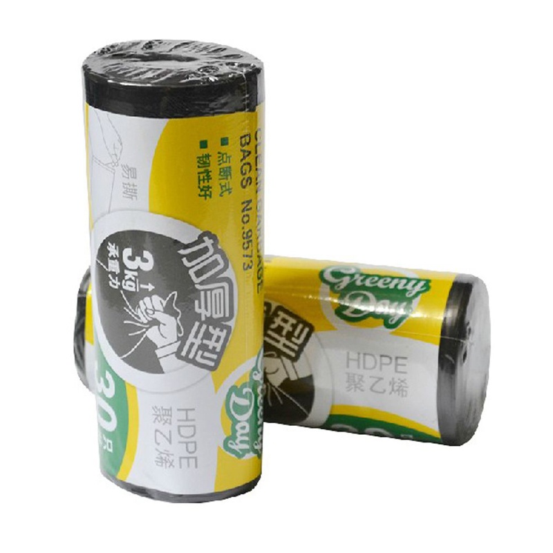 得力垃圾袋9573/9574/9583/9584 加厚厨房卫生间塑料袋