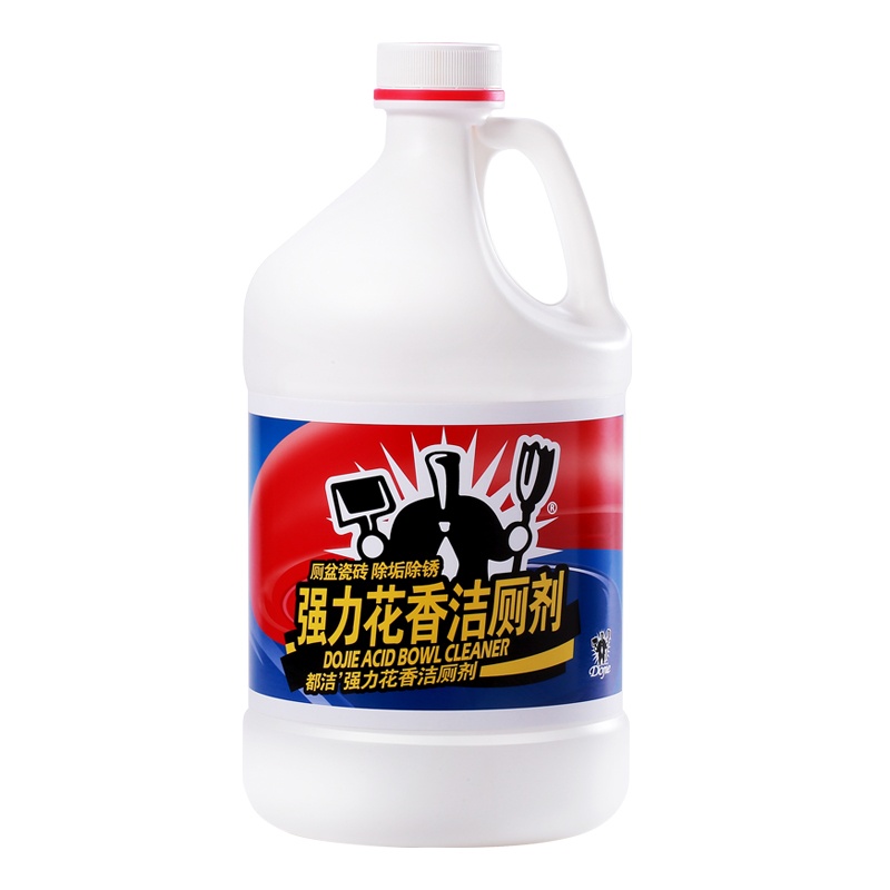 都洁洁厕灵马桶清洁剂洁厕液大桶大瓶 实惠装洗厕所卫生间洁厕剂