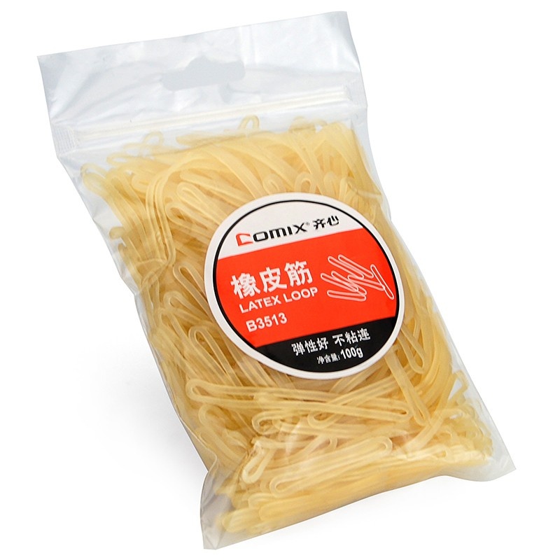 齐心 B3513 橡皮筋 100g