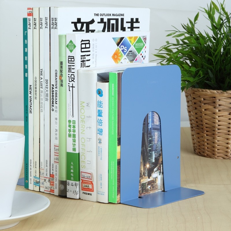 齐心 A1100 铁书立 大号9寸