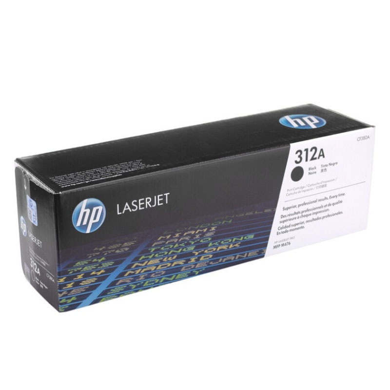 原装惠普 312A 黑色硒鼓 CF380A HP LaserJet Pro M476nw M476DW