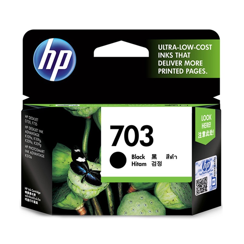 原装 惠普703墨盒 黑色 hp k209a 510a 109a d730 f735打印...