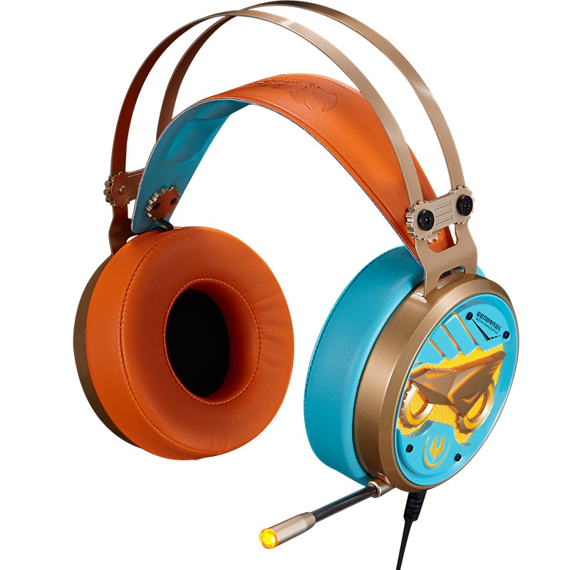 双飞燕 M680魔磁头戴式游戏耳机有线HIFI重低音电脑耳机带麦克风