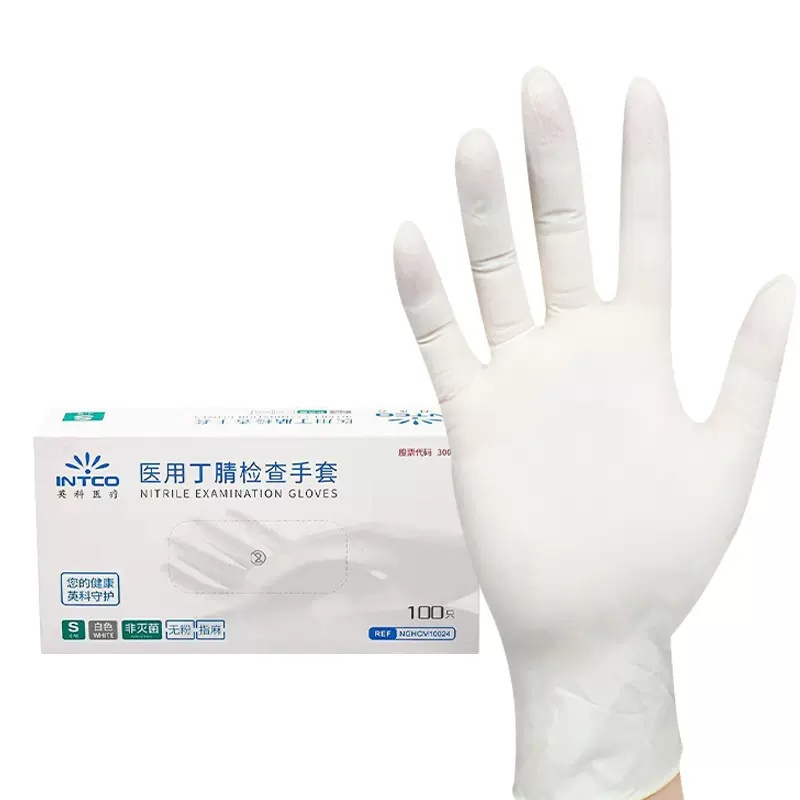 英科医用手套一次性乳胶手套高弹橡胶手套