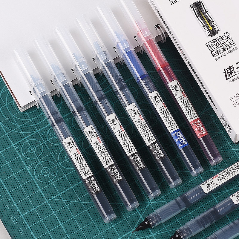 金万年G-0020学霸神器0.5全针直液式水性笔